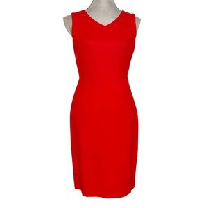 Talbots Petites Elegant Red Dress